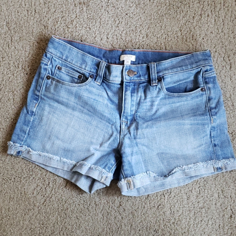 J. Crew jean shorts